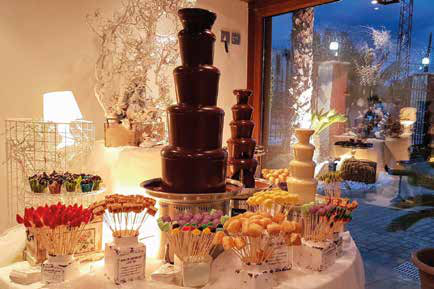 Fuente de chocolate 3 - mesa dulce